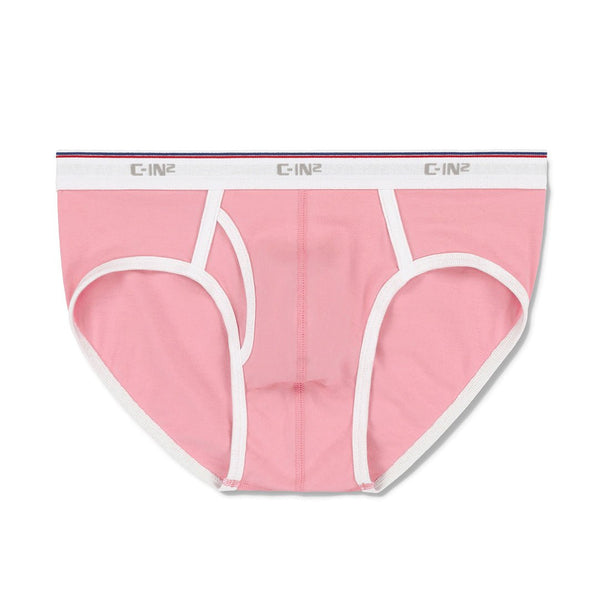 c in² Throwback Fly Front Brief Parsa Pink
