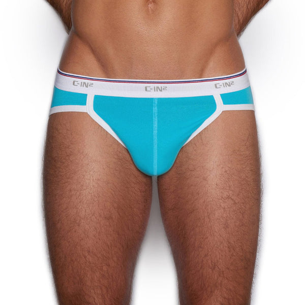 C In² Throwback Sport Brief Benicio Blue