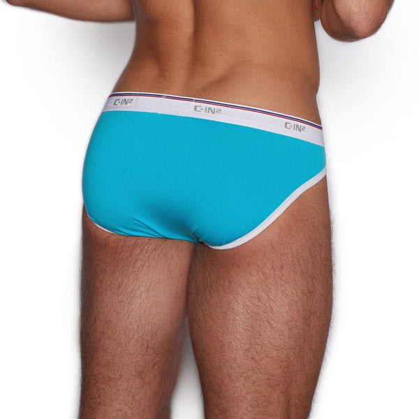 C In² Throwback Sport Brief Benicio Blue