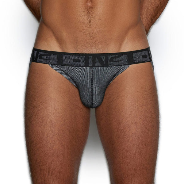C In² Undertone Dash Brief Newsprint Black
