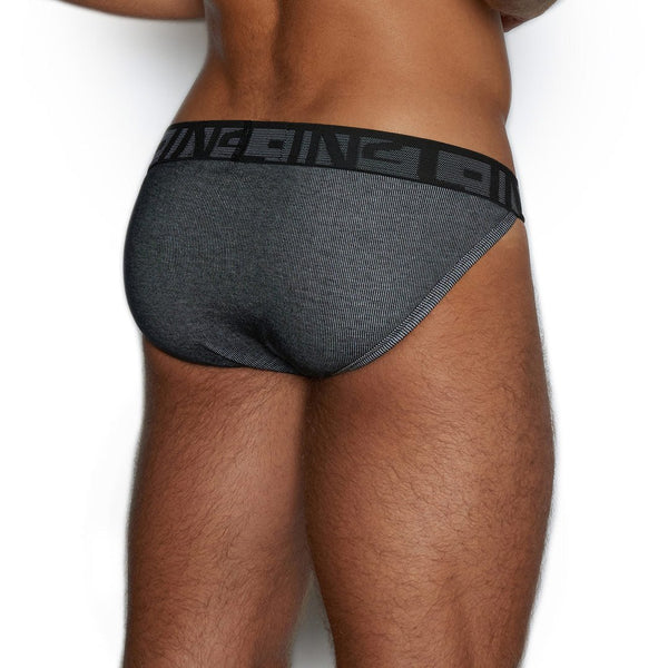 C In² Undertone Dash Brief Newsprint Black