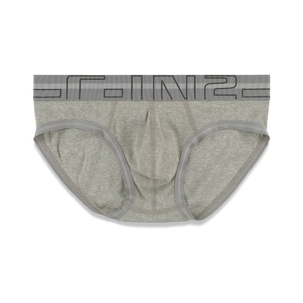 c in² Zen Low Rise Brief Grant Gray Heather