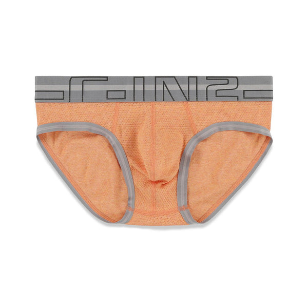 c in² Zen Low Rise Brief Otto Orange Heather