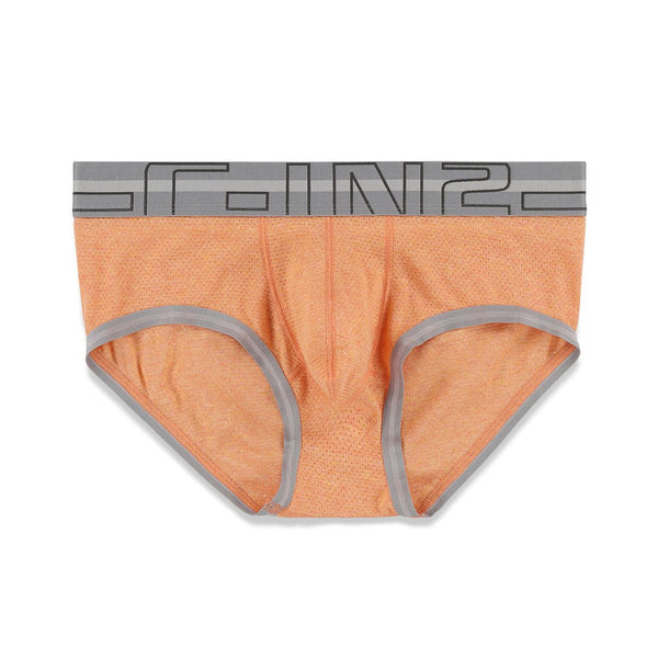 c in² Zen Mid Rise Brief Otto Orange Heather
