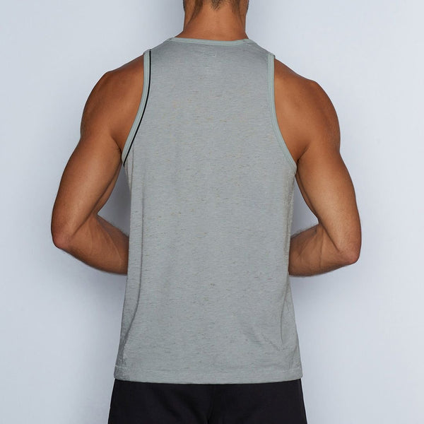 C In² Hand Me Down Relaxed Tank Garrett Grey Heather