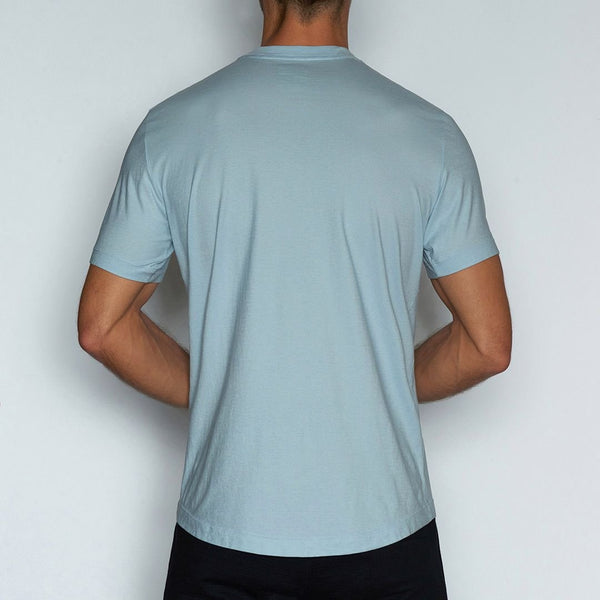 C In² Perfect Pima Relaxed Crew Neck T-Shirt Blythe Blue
