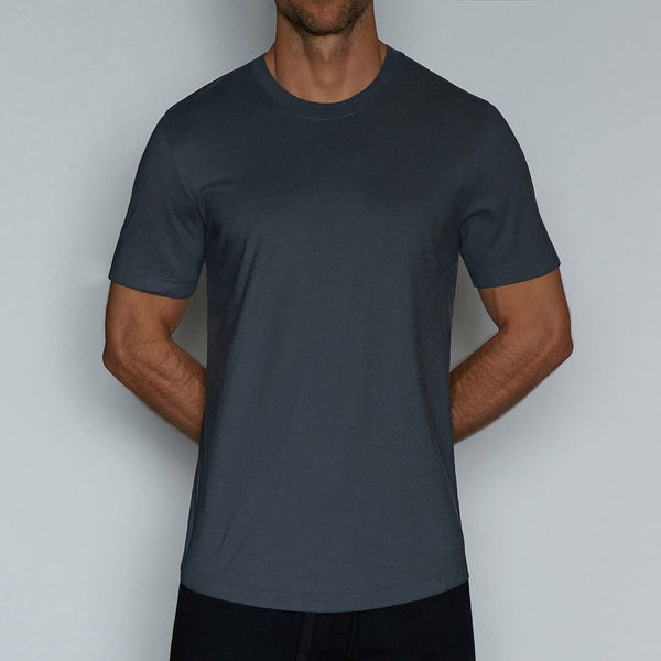 C In² Perfect Pima Relaxed Crew Neck T-Shirt Niles Navy