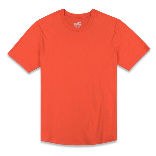 c in² Perfect Pima Relaxed Crew Neck T-Shirt Rylee Red