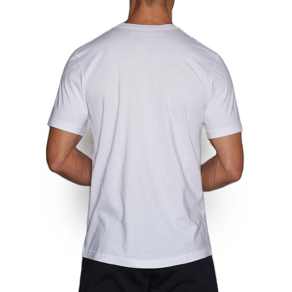 C In² Perfect Pima Relaxed Deep V-Neck T-Shirt White