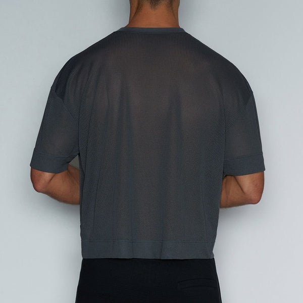 C In² Scrimmage Oversized Cropped Jersey Channing Charcoal