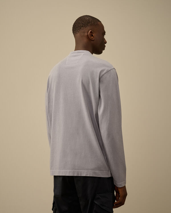 C.p. Company 1020 Jersey Longsleeve Logo T-Shirt LAVANDER VIOLET
