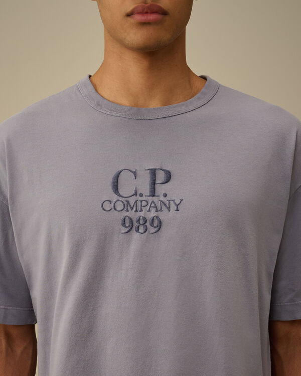 C.p. Company 20/1 Jersey Boxy Logo T-Shirt LAVANDER VIOLET