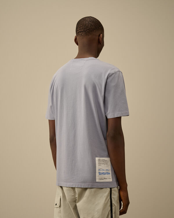 C.p. Company 24/1 Jersey Horizontal Logo T-Shirt LAVANDER VIOLET