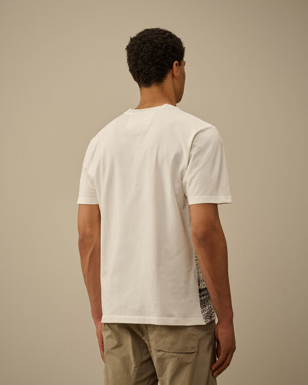 C.p. Company 24/1 Jersey Man In The Sea T-Shirt GAUZE WHITE