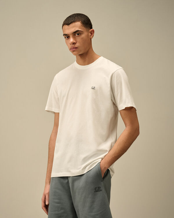 C.p. Company 30/1 Jersey Back Goggle T-Shirt GAUZE WHITE