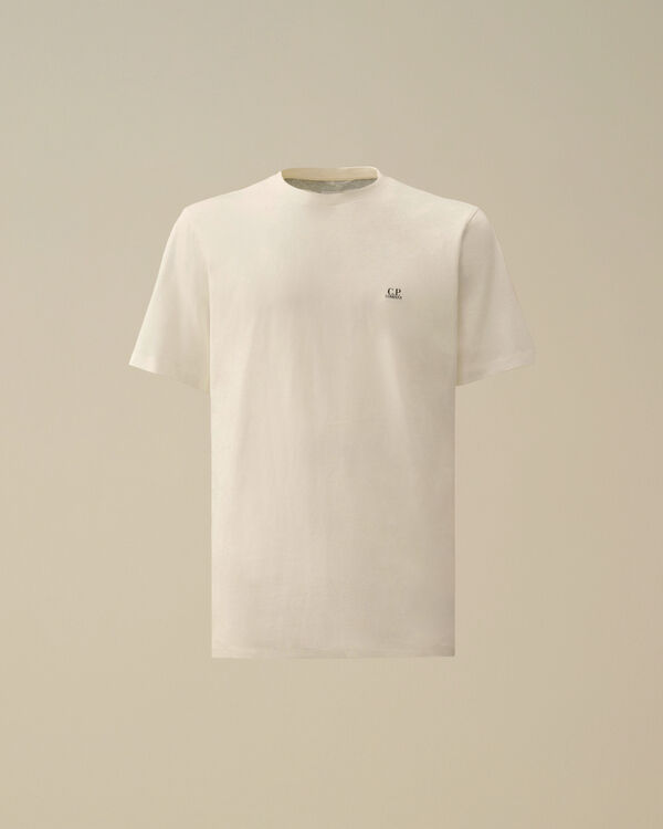 c.p. company 30/1 Jersey Back Goggle T-Shirt GAUZE WHITE