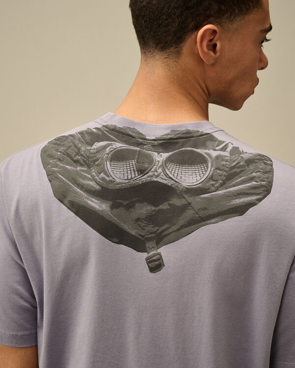 C.p. Company 30/1 Jersey Back Goggle T-Shirt LAVANDER VIOLET