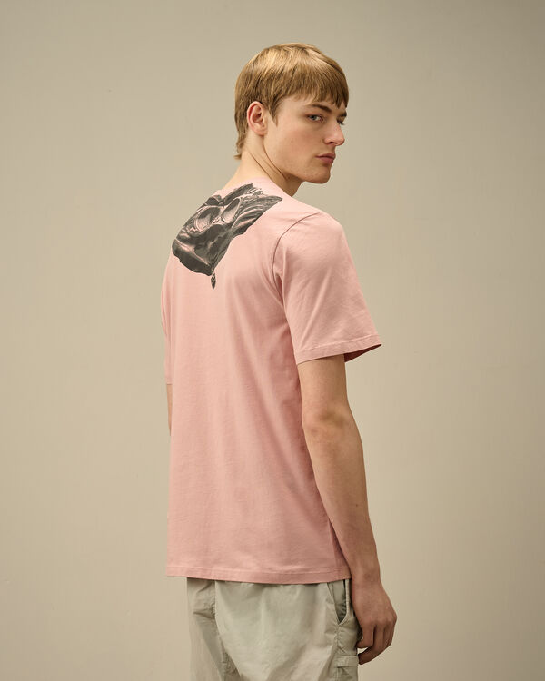 C.p. Company 30/1 Jersey Back Goggle T-Shirt MISTY ROSE - PINK