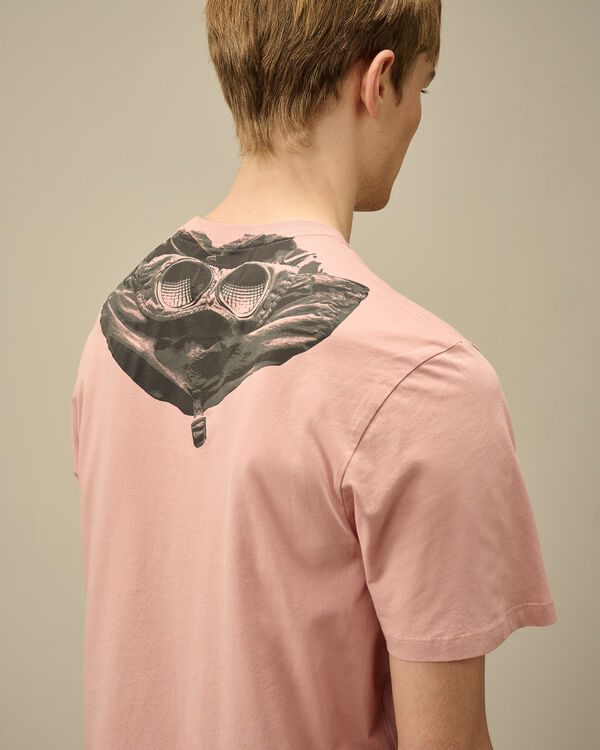 C.p. Company 30/1 Jersey Back Goggle T-Shirt MISTY ROSE - PINK