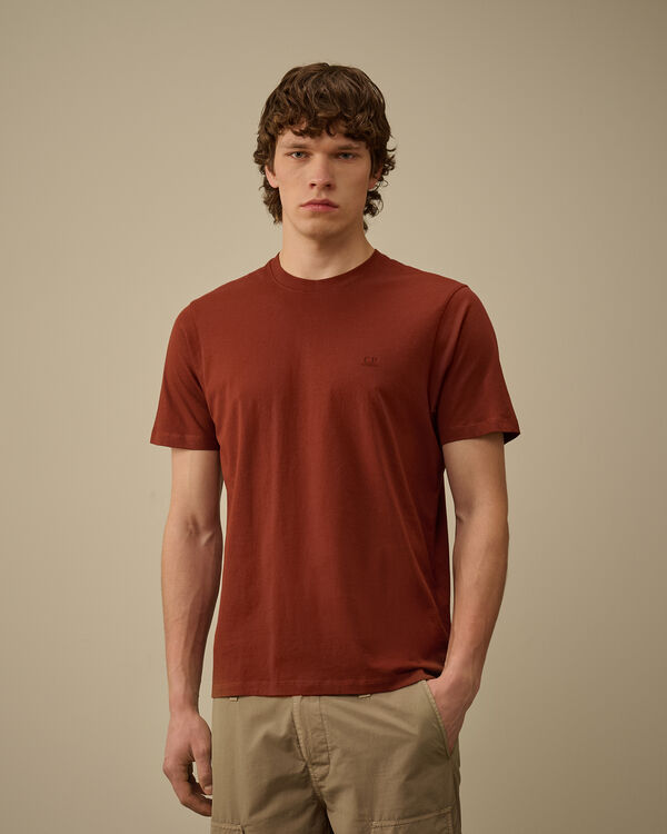 C.p. Company 30/1 Jersey Back Goggle T-Shirt SABLE - BROWN