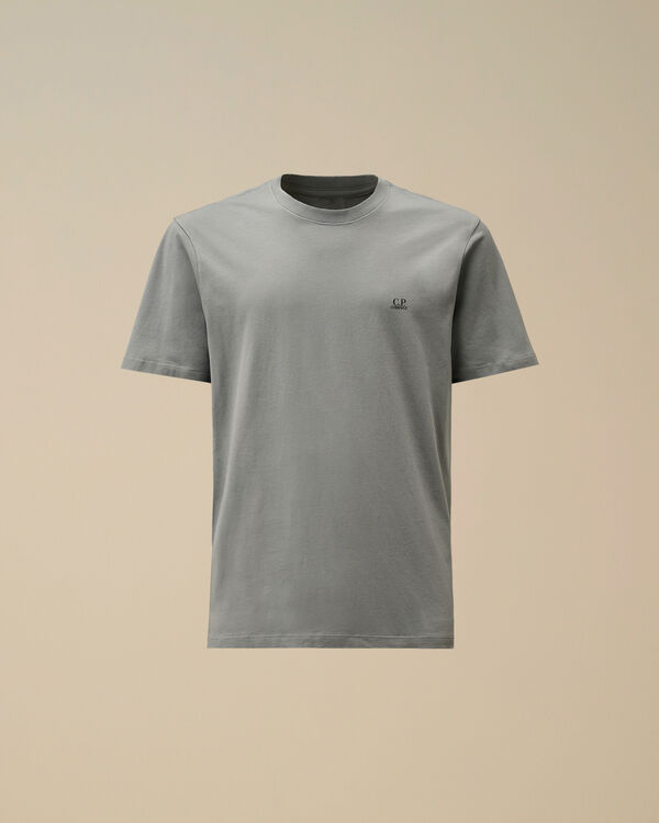 c.p. company 30/1 Jersey Back Goggle T-Shirt STORMY WEATHER - BLUE