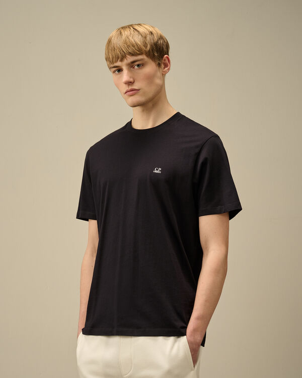 C.p. Company 30/1 Jersey Back Goggle T-Shirt TOTAL ECLIPSE - BLUE