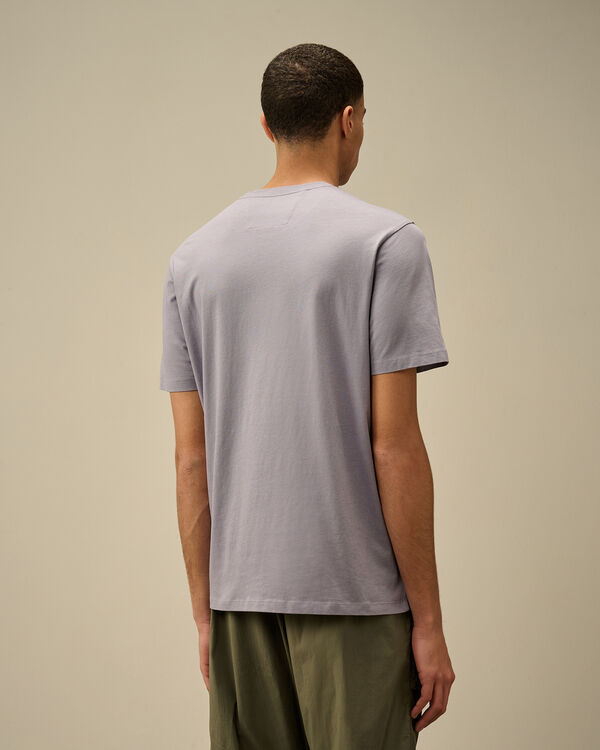 C.p. Company 30/1 Jersey Logo Patch T-Shirt LAVANDER VIOLET