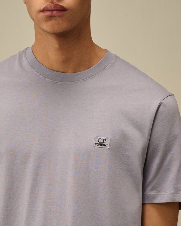 C.p. Company 30/1 Jersey Logo Patch T-Shirt LAVANDER VIOLET