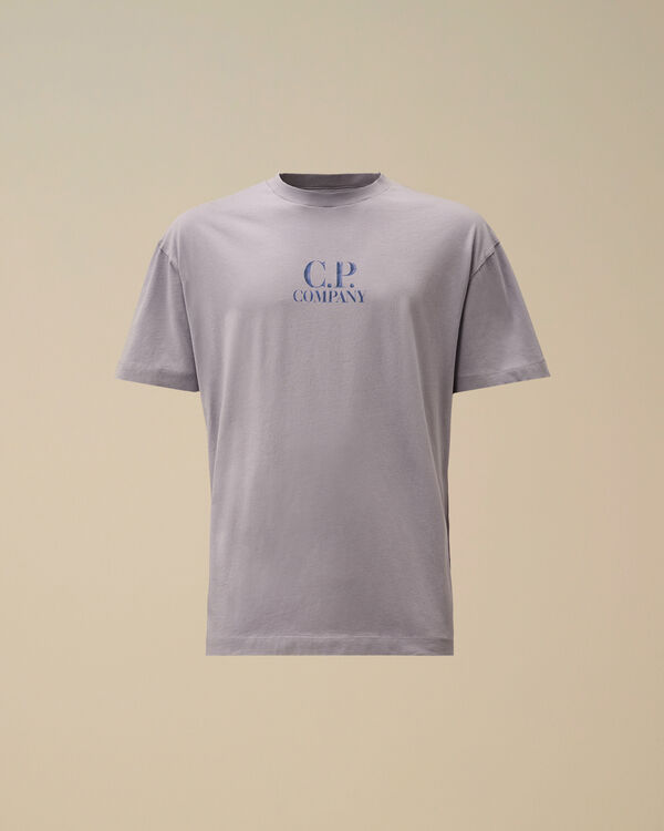 c.p. company 30/1 Jersey Logo T-Shirt LAVANDER VIOLET