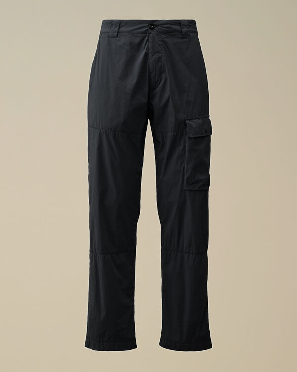 c.p. company 50 Fili Stretch Back Zip Loose Cargo Pants INDIA INK - BLUE c.p. company 50 Fili Stretch Back Zip Loose Cargo Pants INDIA INK - BLUE