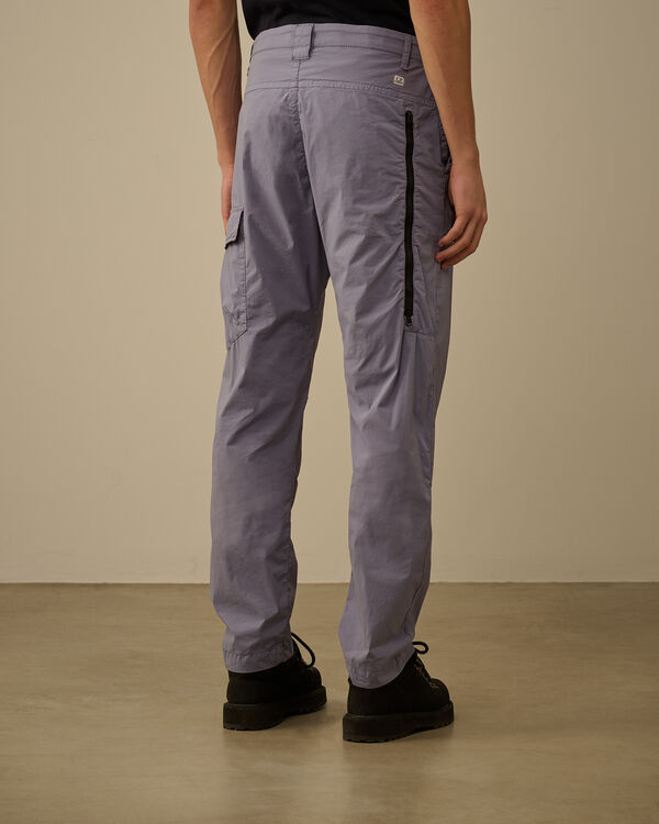 C.p. Company 50 Fili Stretch Back Zip Loose Cargo Pants LAVANDER VIOLET