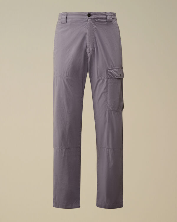 c.p. company 50 Fili Stretch Back Zip Loose Cargo Pants LAVANDER VIOLET