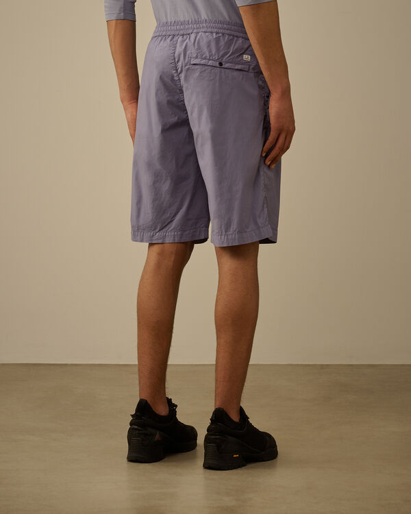 C.p. Company 50 Fili Stretch Cargo Lens Shorts LAVANDER VIOLET