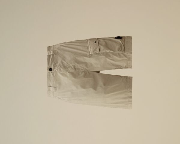 c.p. company 50 Fili Stretch Cargo Shorts BLUE FOX - GREY