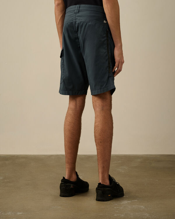 C.p. Company 50 Fili Stretch Cargo Shorts INDIA INK - BLUE