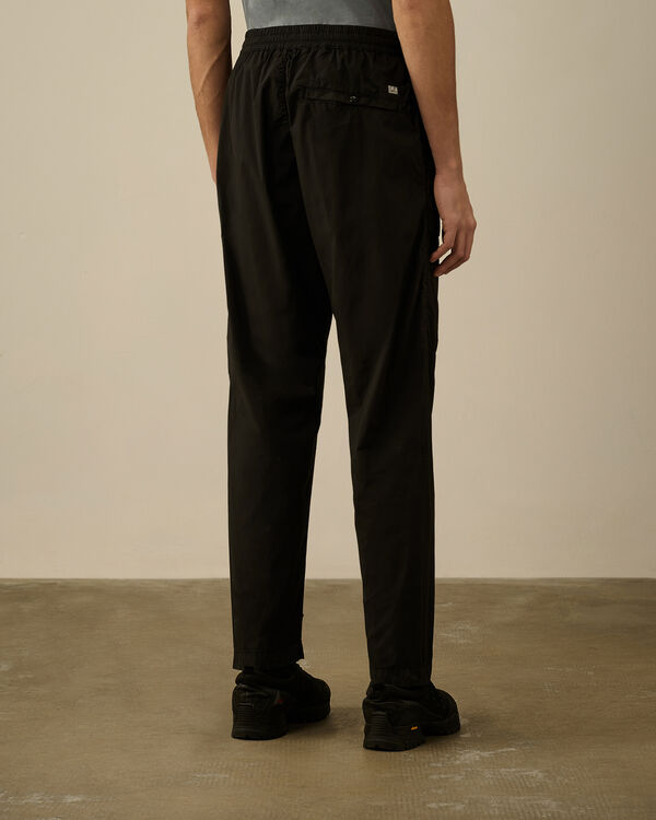 C.p. Company 50 Fili Stretch Loose Cargo Pants BLACK