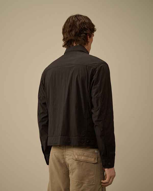 C.p. Company 50 Fili Stretch Short Multi-Pocket Jacket BLACK