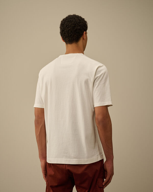 C.p. Company 1020 Jersey Logo T-Shirt GAUZE WHITE