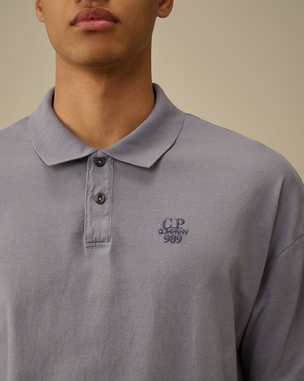 C.p. Company 20/1 Jersey Boxy Polo LAVANDER VIOLET