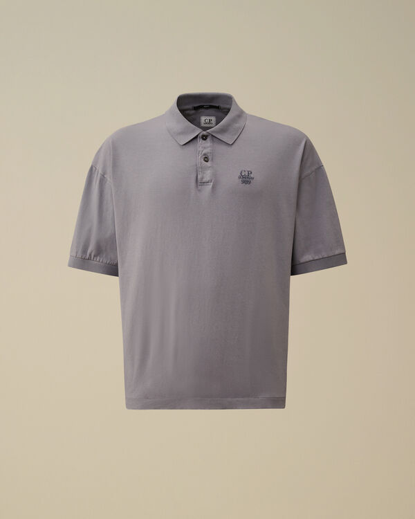 c.p. company 20/1 Jersey Boxy Polo LAVANDER VIOLET