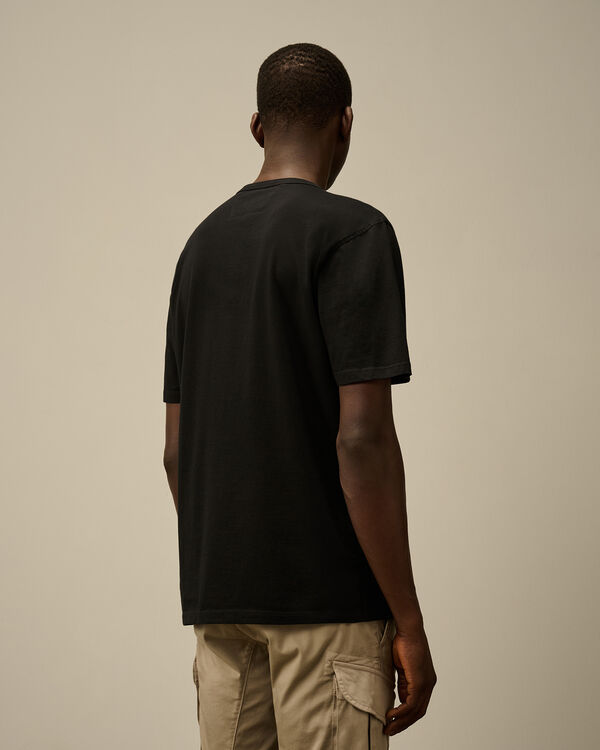 C.p. Company 24/1 Jersey Logo T-Shirt BLACK