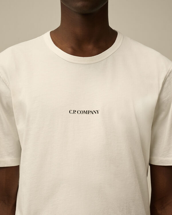 C.p. Company 24/1 Jersey Logo T-Shirt GAUZE WHITE