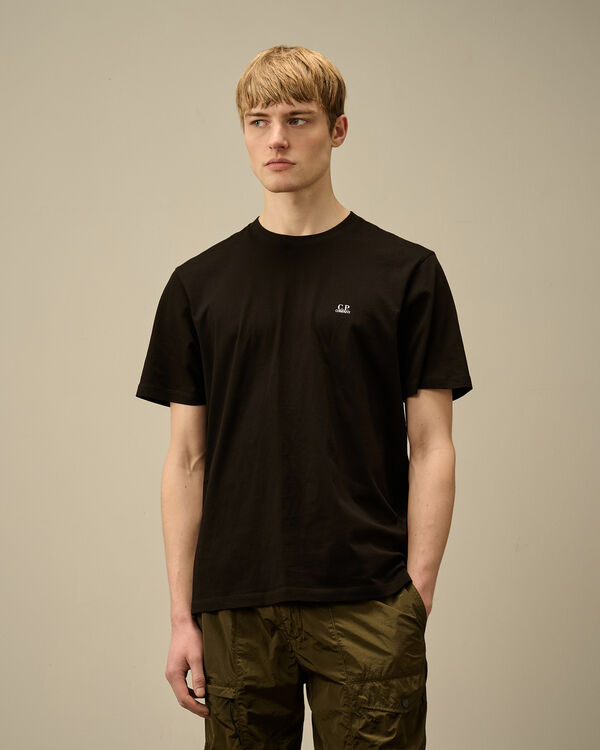 C.p. Company 30/1 Jersey Back Goggle T-Shirt BLACK