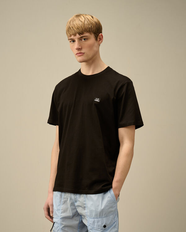 C.p. Company 30/1 Jersey Logo Patch T-Shirt BLACK
