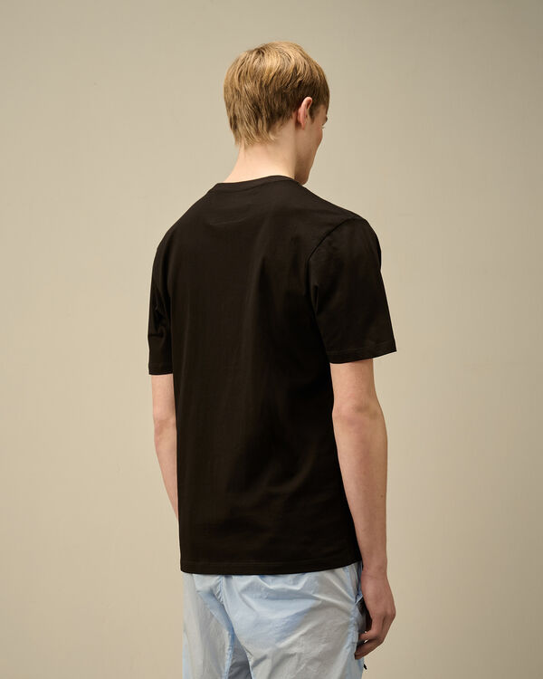 C.p. Company 30/1 Jersey Logo Patch T-Shirt BLACK