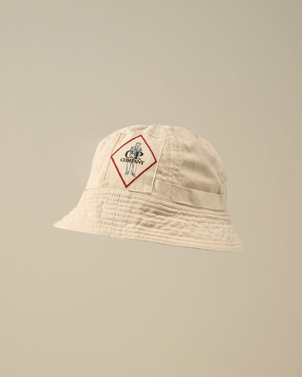 c.p. company Bull Assi Bucket Hat GREIGE - BEIGE