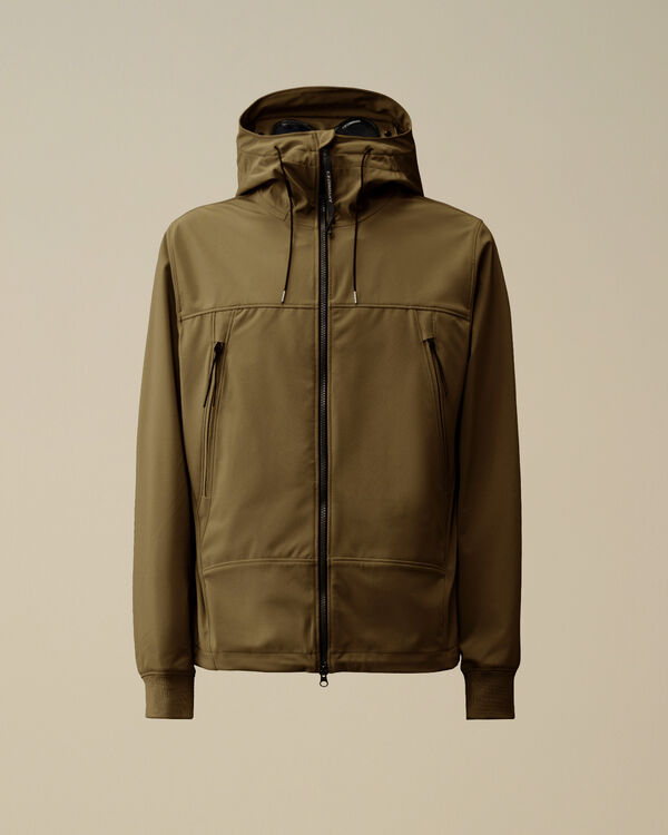 c.p. company C.P. Shell-R Goggle Jacket IVY GREEN