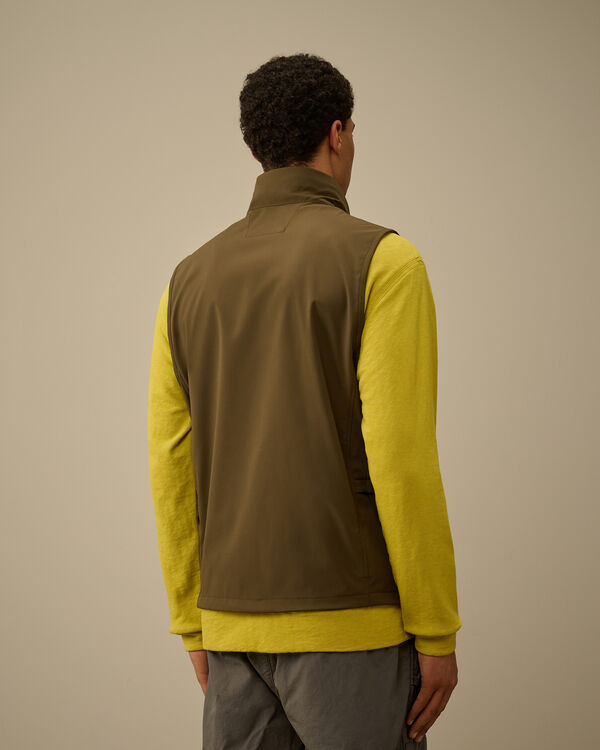 C.p. Company C.P. Shell-R Hooded Vest IVY GREEN