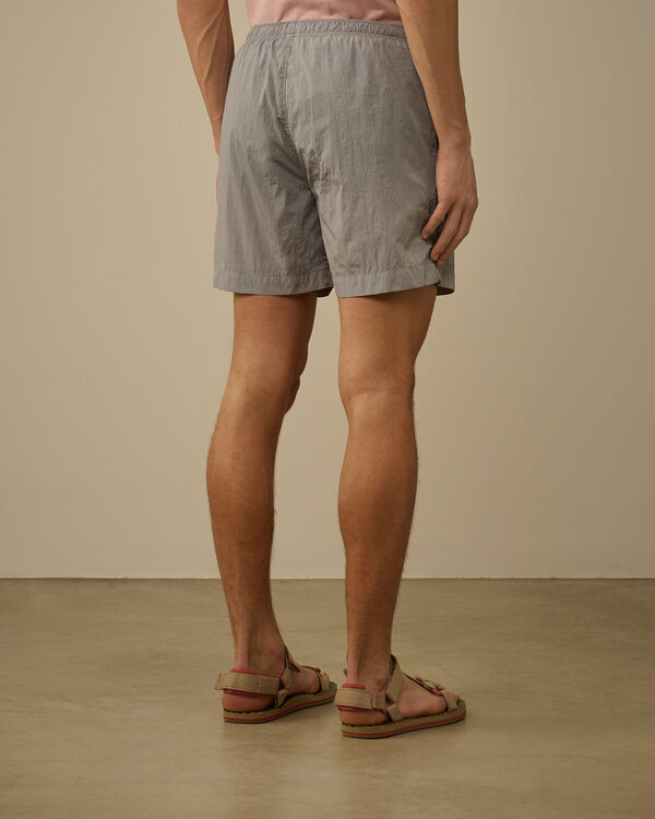 C.p. Company Chrome-E Swim Shorts LIMESTONE - GREY