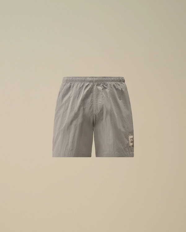 c.p. company Chrome-E Swim Shorts LIMESTONE - GREY